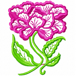 Flowers And Tree Embroidery Design 12 Flowers And Tree Embroidery Design 12